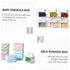 Portable Formula Dispenser Leakproof Travel Milk Powder Container for Outings Easy to Clean Compact Design