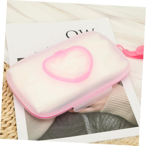 Healeved Baby Wipes Dispenser: On- The- Go Wipes Dispenser Travel Wipes Case Baby Wipe Holder Outdoor Stroller Wet