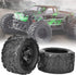 Pilipane 2pcs Wheel Tire Replacement for HS 18301 18302 18311 18312 1/18 RC Car Accessories