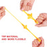 Sumind 16 Pcs Finger Slingshot Rubber Chicken, Yellow Flying Chicken Novelty Party Activity Favor