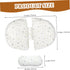 Hemoton Pregnancy Pillow with Adjustable Wedge for Supportive Side Sleeping Maternity Cushion for Pregnant Women Soft
