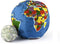 Earth and Moon 2 Piece Bundle - Soft Plush Globe for Learning, Educational Toy for Kids, Teens, Adults