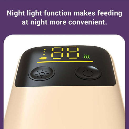 Yunir 48H, 6000mAh Quickly Heat, Warm, Thaw, Keep Warm Baby Bottles, Night Light Multipurpose Travel Bottle Warmer