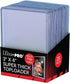 Ultra Pro 3 x 4 Super Thick Baseball Card Toploaders, Holds 75pt Cards, Polyvinyl Chloride (Pack of 25)