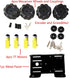 Professional 60mm Mecanum Wheel Car Chassis MC100 for Arduino/Raspberry Pi, Remote Control 4WD Metal Kit