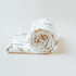 Konssy Baby Blankets for Unisex Boys Girls, Super Soft Minky Blankets with Muslin Cotton Front, Newborn