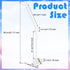 GlikCeil 27.17 Inches Wooden Baby Crib Mobile Arm Cloud Design Adjustable Baby Mobile Hanger for Crib Cot Bed Bassinet