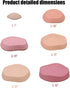 6Pcs Non-Slip Balance Stepping Stones for Kids, Toddler Jumping Stepping Stones for Indoor or Outdoor Play