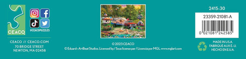 Ceaco - Lakeside Camping - 500 Piece Jigsaw Puzzle