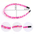Headbands for Girls, 12Pcs Thin Hair Bands for Kids, Floral Cloth Fabric Covered Headbands for Birthday Party