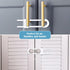 12 Packs Baby Proofing Sliding Cabinet Locks, Adjustable U-Shaped Child Safety Latches for Handles, Knobs, Drawers