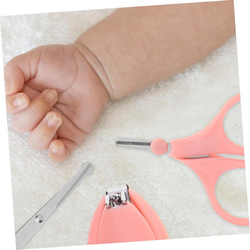 Set Toyvian Newborn Grooming Kit - Safe Nail Care with Clippers, Scissors & Tweezers