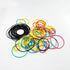 URIMPAVIDO 100PCS (100PCS Pulley Belts Engine Drive Belt Rubber Transmission Belt for RC Car Robot DIY Model Toy
