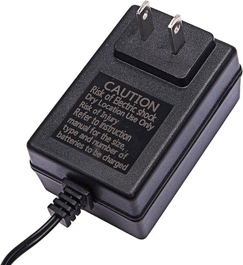 6 Volt Charger for 6V Kids Powered Ride On Car, 6V Charger for Electric Baby Carriage Ride On Toy Power Adapter