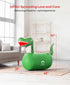 QPAU Inflatable Bouncy Dinosaur Toys, 2 PCS with Hand Pump, Heavy Duty Giant Bouncy Pal for Kids Ages 5+