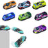 8PCS Mini Model Stunt Toy Cars, Pull Back Die Cast Cars for Boys 3-6 Years, Jumping Flip Car Toys