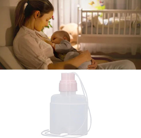 BTSEURY 100ml Breastfeeding Aid Device, Supplemental System Breastfeeding Assist Device, Auxiliary Breastmilk