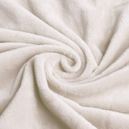 American Baby Company Heavenly Soft Chenille Fitted Crib Sheet - 28" x 52", Ivory, for Boys and Girls