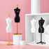 COHEALI Dress Stand Doll Hold Display Stand 4pcs Doll Dress Clothes Support Stents Gown Display Mini Mannequin Model Stands Doll Display Holders Doll Clothes Display Rack