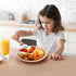 3 Pack Set PandaEar Stainless Steel Baby Suction Plates, Divided Toddler Plate for Baby Led Weaning Supplies, Non-Slip