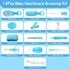 14 1 Set Set 14 1) Baby Healthcare and Grooming Kit, in Baby Safety Newborn Nursery Health Care with Hair Brush Scale