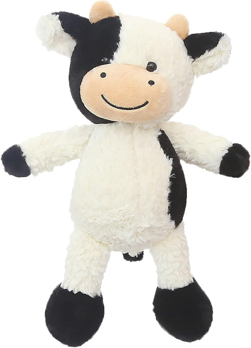 CHELEI2019 11.8" Cow Stuffed Animal Plush Soft Christmas Cow Plushies Toy for