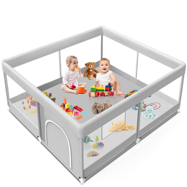 Baby Playpen 50x50 Inch, Playpen for Babies and Toddlers Baby Playpen Fence