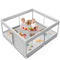Baby Playpen 50x50 Inch, Playpen for Babies and Toddlers Baby Playpen Fence