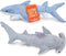 Bedwina Stuffed Animal Sharks - Pack of 2 Large, 14 inch Mako