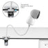 Clip Mount for Arenti Baby Monitor, No Tools or Wall Damage (White)