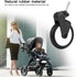 Yoyo Rubber Front Back Wheels Accessories Baby Strollers Rubber Wheels, Replacement Baby Strollers for Yoya Vovo Kids