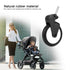 Set Universal Baby Stroller Rubber Wheel - Front Wheels Included