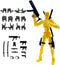 Pre-Assembly 3D Printed 5.54'' Dummy13 Action Figure - Multi-Jointed Tian13 Desktop Decoration, 12 in 1 Accessories