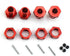 17mm Wheel Hex 5mm Extended and 17mm Wheel Nut Aluminum Alloy for ARRMA Kraton 6S Outcast 6S
