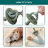 Pacifier Clip for Boys, 9.2 Inch Pacifier Leashes with Wooden Clips, Handmade Braided Cotton, 3 Pack Baby Shower Set