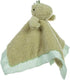 Apricot Lamb Stuffed Animals Dinosaur Security Blanket, 13 Inches, Infant Nursery Character Plush Lovey
