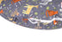 100% IBraFashion Removable Cover for Newborn Lounger Fits Infant Lounger Pillow Soft Cotton Jungle Animals Grey