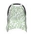 Hcpwzrf Chic Botanical Sage Green Foliage Baby Car Seat Cover & Nursing Cover - Breathable Stretch Multi-Use Cover
