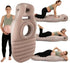 Inflatable Pregnancy Pillow with Belly & Head Hole, Prone Pregnancy Pillow for