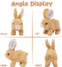 Generic Easter My Realistic Bunny Toy, Hopping Bunny Toy, Interactive Realistic Bunny - Jumping,Twitching and Shaking