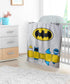 LOGOVISION Batman Lightweight Baby Blanket - 30"X40", Crib Crime Fighter Design for Infants Girls & Boys