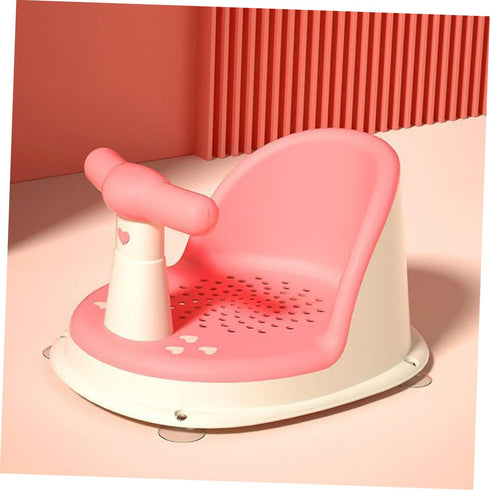 Beaupretty Bath Chair with Suction Cups Stable Non-Slip Bathtub Seat Sit-up Support Backrest for Boys and Safe Bath