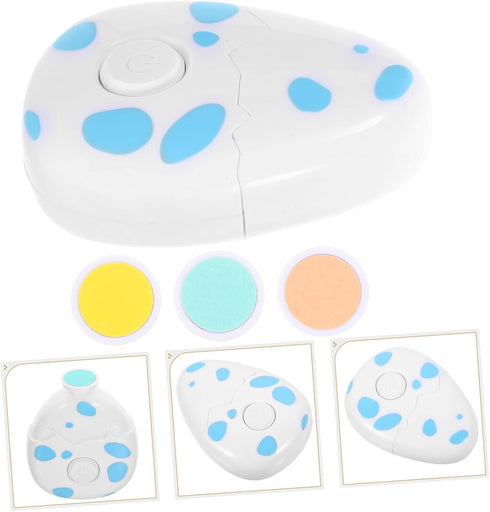 Trimmer Sosoport Electric Nail for Safe Portable Nail Polisher Replaceable Grinding Heads for Manicure for Fingernails