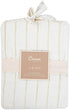 28w 52h 16d Crane Baby Wrap Around Bed Skirt for Crib, Cotton Crib Skirt for Boy's and Girl's Nursery, White, x x
