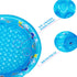 3 48X12Kids Swimming Rings Kiddie Pool for Toddler, Pool, Inflatable Baby Ball Pit Pool, Small Infant Pool (Blue)