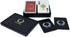 DA VINCI Persiano Italian 100% Plastic Playing Cards - 2-Deck Set with Hard Shell Case