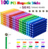 150Pcs Magnetic Building Sticks Blocks Toys, 2.3" Length Magnet Educational Toys Set for Kids and Adults, STEM Building