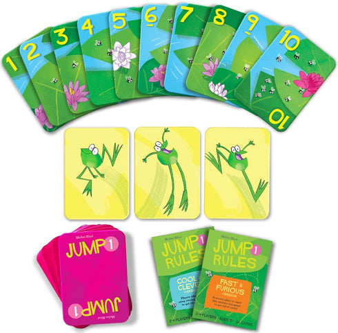 Melon Rind Jump 1 Game - Adding and Subtracting by 1, Math Game for Kids (Ages 5+)