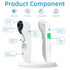 No-Touch Infrared Forehead Thermometer for Adults and Baby, Digital Thermometer with Fever Alarm and Memory Function, White