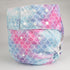 Sigzagor Teen Adult Cloth Diaper Nappy Reusable Washable for Disability Incontinence (Scales)
